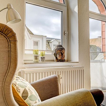 Mittendrin - Apartment Mit 2 Balkonen Sehr Zentral Flensburg Ngoại thất bức ảnh