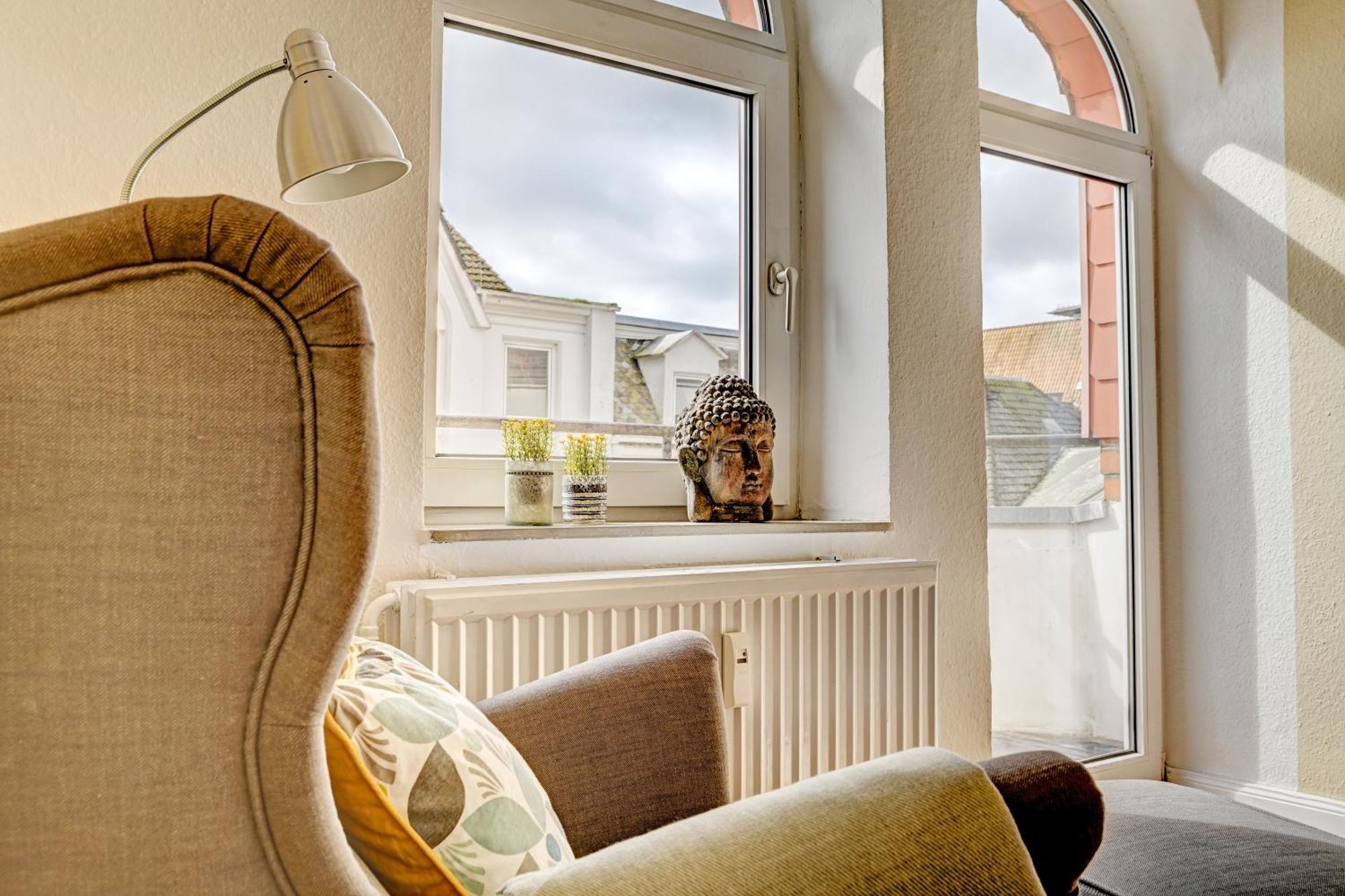 Mittendrin - Apartment Mit 2 Balkonen Sehr Zentral Flensburg Ngoại thất bức ảnh