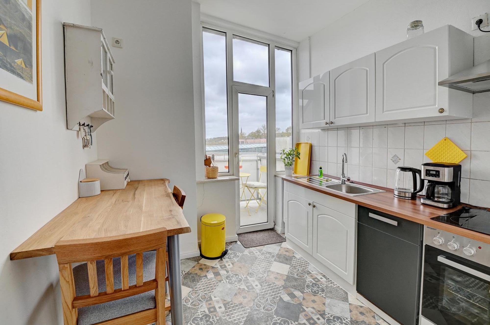 Mittendrin - Apartment Mit 2 Balkonen Sehr Zentral Flensburg Ngoại thất bức ảnh